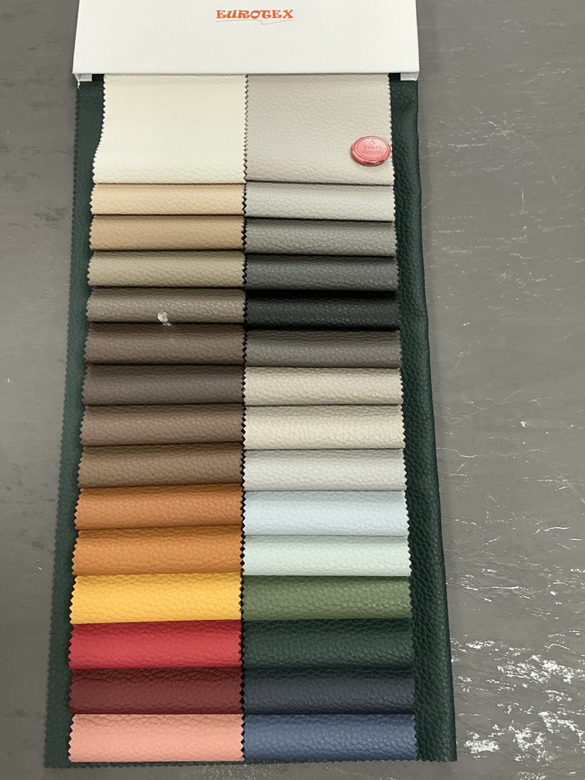 Eurotex Kunstleder – helle und neutrale Farbtöne
